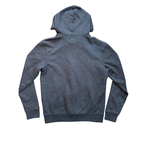 Zoo York zip up hoodie jacket grey with yellow / Grey plaid design Men's Large - Picture 2 of 7